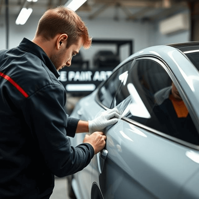 paint protection film installation